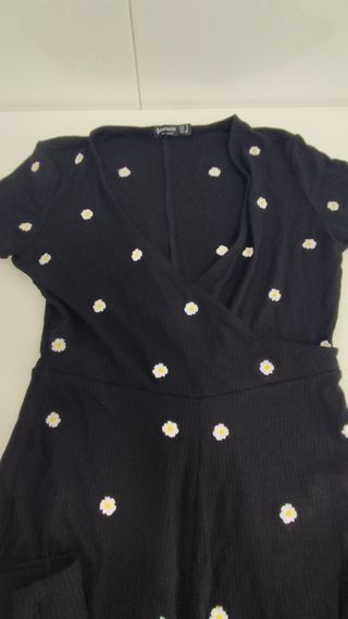 Mono largo Stradivarius flores S