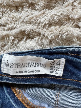 Falda vaquera larga azul