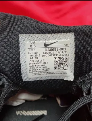 Nike Trail Negras Blancas