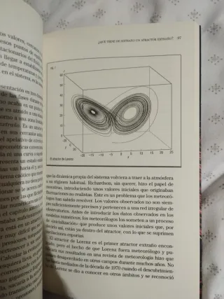 La teoría del caos. Libro física y matemáticas.