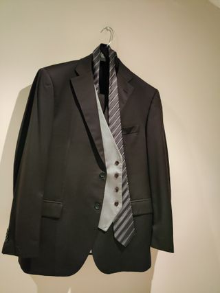 Traje Negro Talla 54