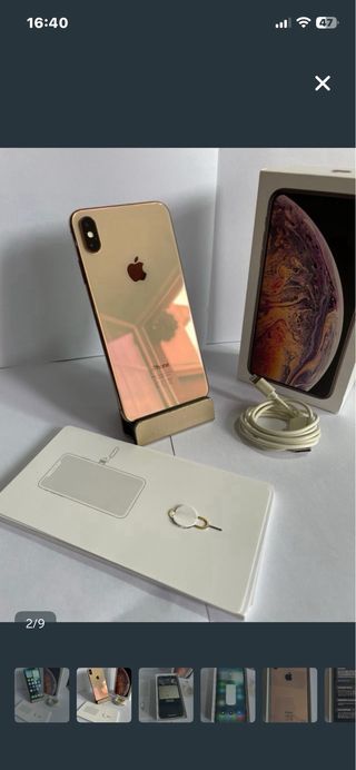 iPhone XS Max 256GB Oro - Schermo Originale