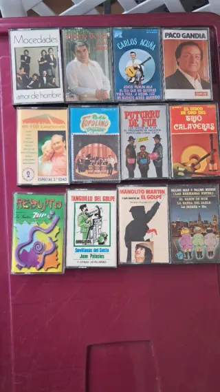 Cintas Cassette Variadas Música