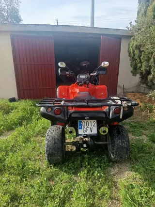 Quad rojo ITV Carnet B1 marca TGB