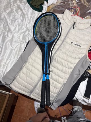 Dos Raquetas de bádminton