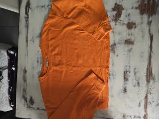 Sudadera Zara Naranja Talla M