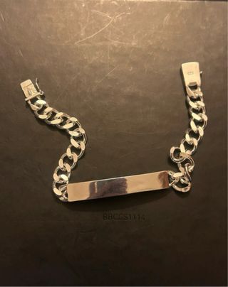 Pulsera esclava plata de ley