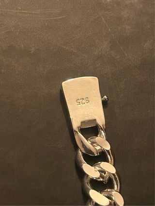 Pulsera esclava plata de ley