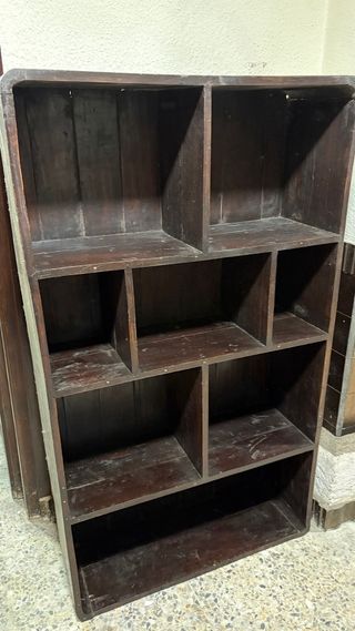 ESTANTERÍA/LIBRERO MADERA ANTIGUO