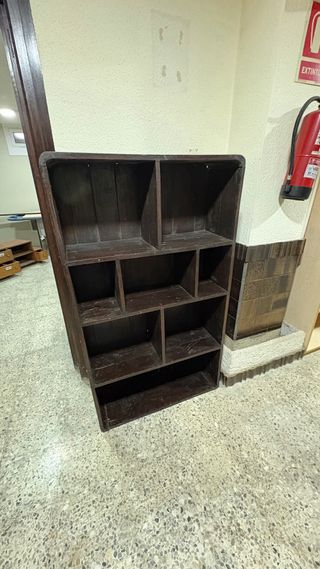 ESTANTERÍA/LIBRERO MADERA ANTIGUO