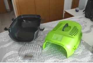 Transportín gato plástico duro