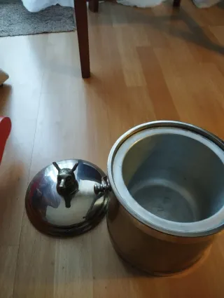 Cubeta de hielo vintage zorro años 60