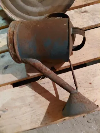 Conjunto 2 regaderas antiguas