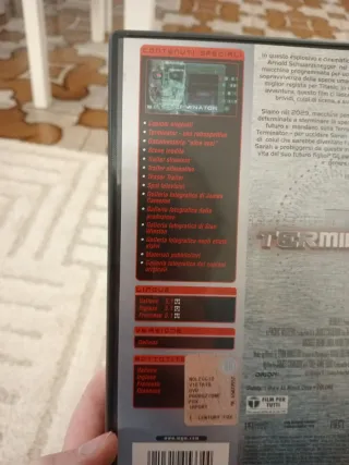 Terminator DVD Edizione Speciale Schwarzenegger