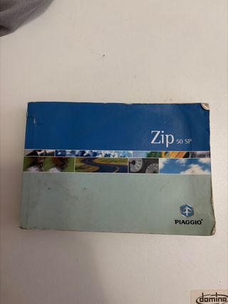 Libro instrucciones Piaggio Zip SP 50 agua