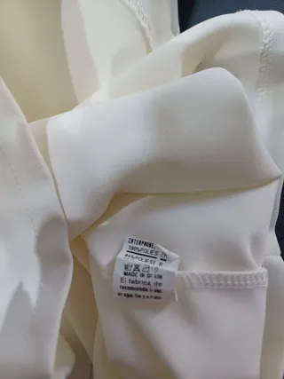 Vestito donna panna maniche 3/4