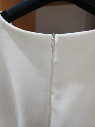 Vestito donna panna maniche 3/4