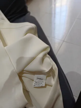 Vestito donna panna maniche 3/4