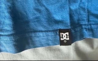 Camiseta DC Manga Larga Azul talla XS