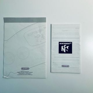 Manuales Nintendo 64 Pokémon Pikachu Amarillo NGC