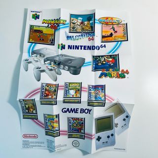 Manuales Nintendo 64 Pokémon Pikachu Amarillo NGC