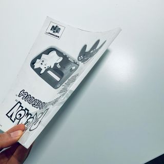 Manuales Nintendo 64 Pokémon Pikachu Amarillo NGC