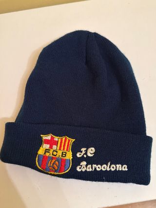 Gorro FC Barcelona Azul y Multicolor