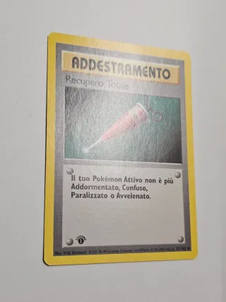 Carta Allenamento Recupero Totale