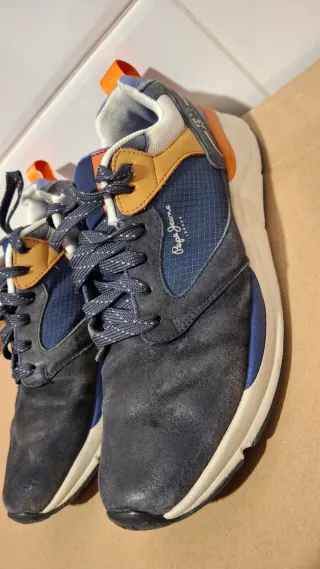 Zapatillas Pepe Jeans Azul y Naranja
