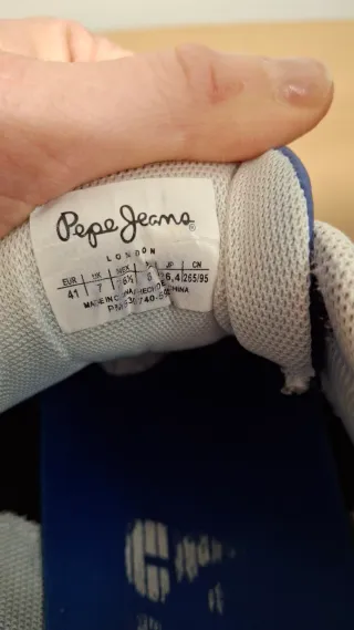 Zapatillas Pepe Jeans Azul y Naranja