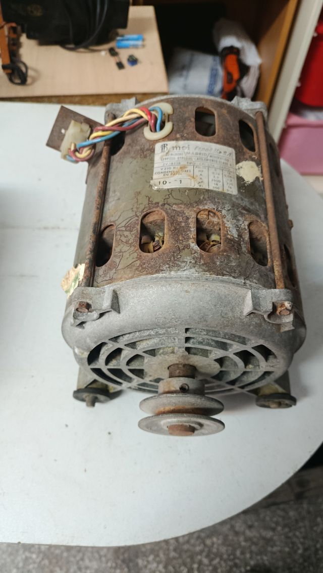 Motor Eléctrico Lavadora Monofásico