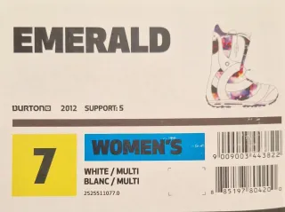 Botas Snowboard Mujer Burton Emerald