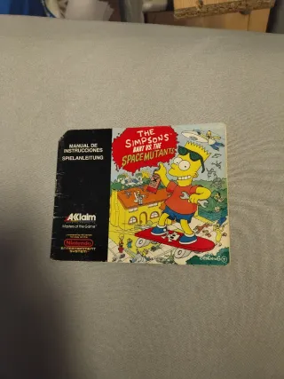 Juego NES The Simpsons: Bart vs. Space Mutants