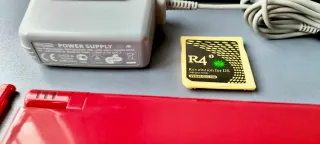 Nintendo Dsi de color rojo la consola Ds