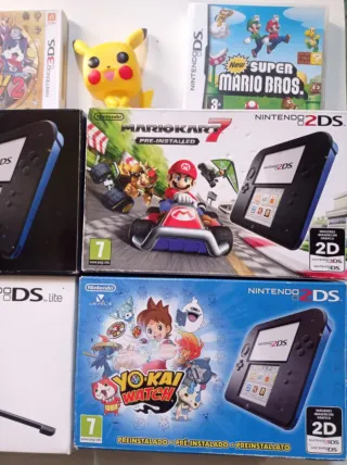 Nintendos 2DS y Nds mas juegos originales
