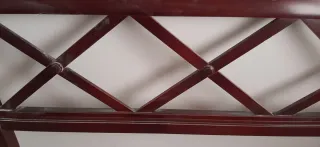 Cabecero y piecero de madera