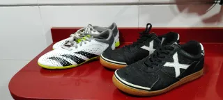 Lote 2 zapatillas fútbol sala