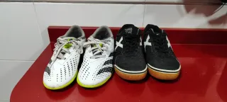 Lote 2 zapatillas fútbol sala
