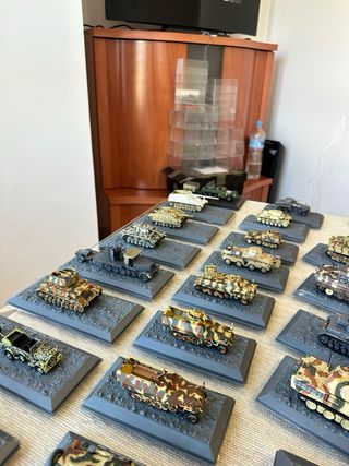 Colección de 40 Tanques WWII