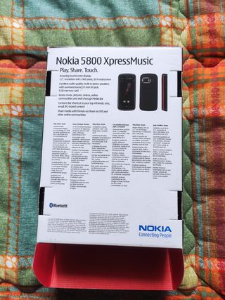 Cellulare Nokia 5800 XpressMusic con scatola