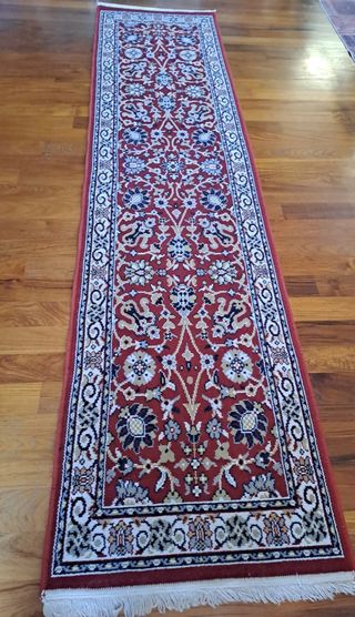 Tappeto Runner Lungo Rosso