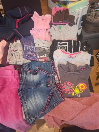 Lote Ropa Invierno Niña 4 Años