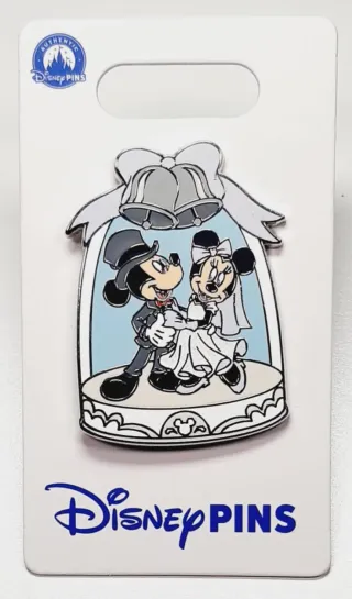 Pin Mickey y Minnie Boda Walt Disney World