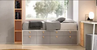 CAMA COMPACTA DE 8 CAJONES RMBO