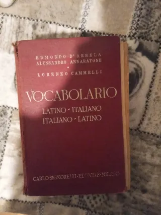 Dizionario italiano latino latino italiano