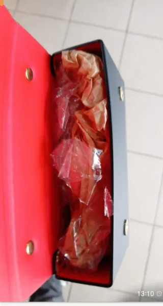 Valentino Creations Borsa Blu Oro