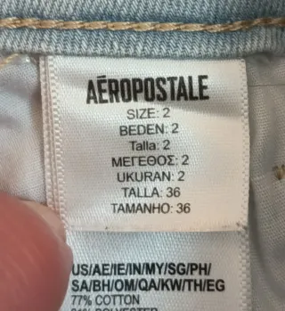 Pantalones cortos vaqueros mujer rotos Talla 34