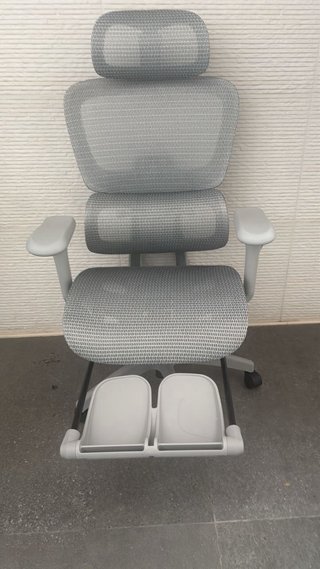 Silla Oficina Ejecutiva Ergonómica Malla Grisa