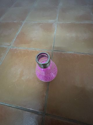 Bombilla Decorativa Rosa Transparente