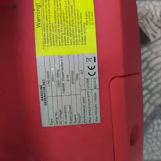 Generador Inverter Portátil HD EU20i